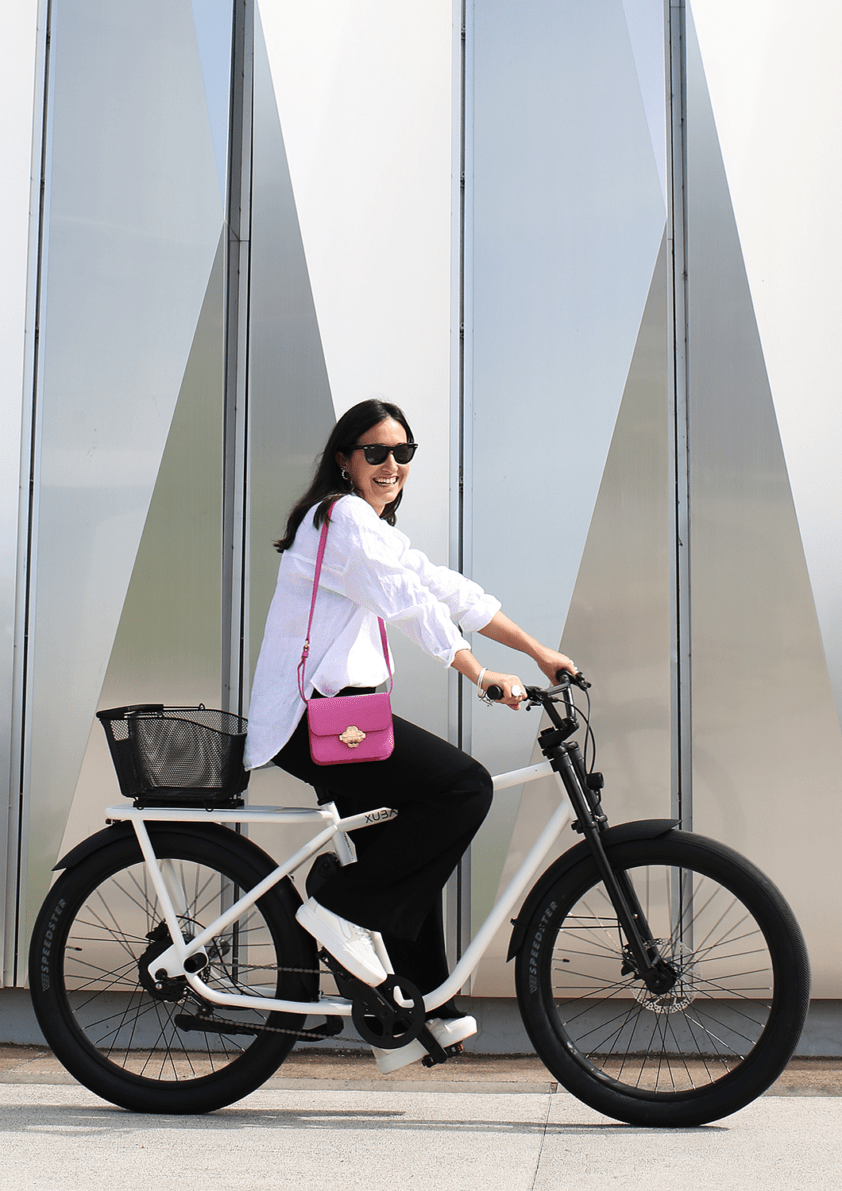 Accessoire vélo électrique - panier arrière noir BASIL